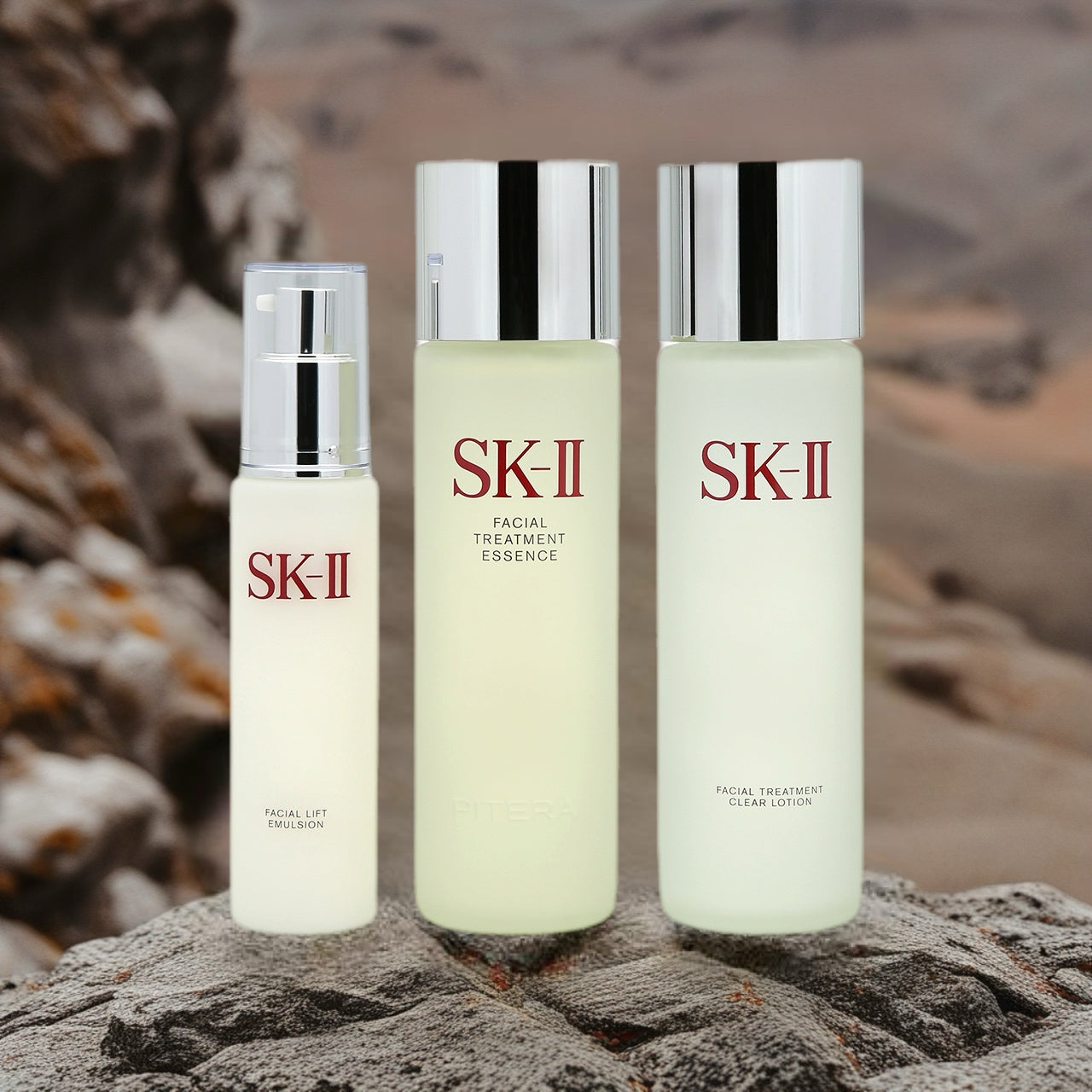 Bộ dưỡng ẩm cao cấp SK-II Pitera™ 3 chiếc