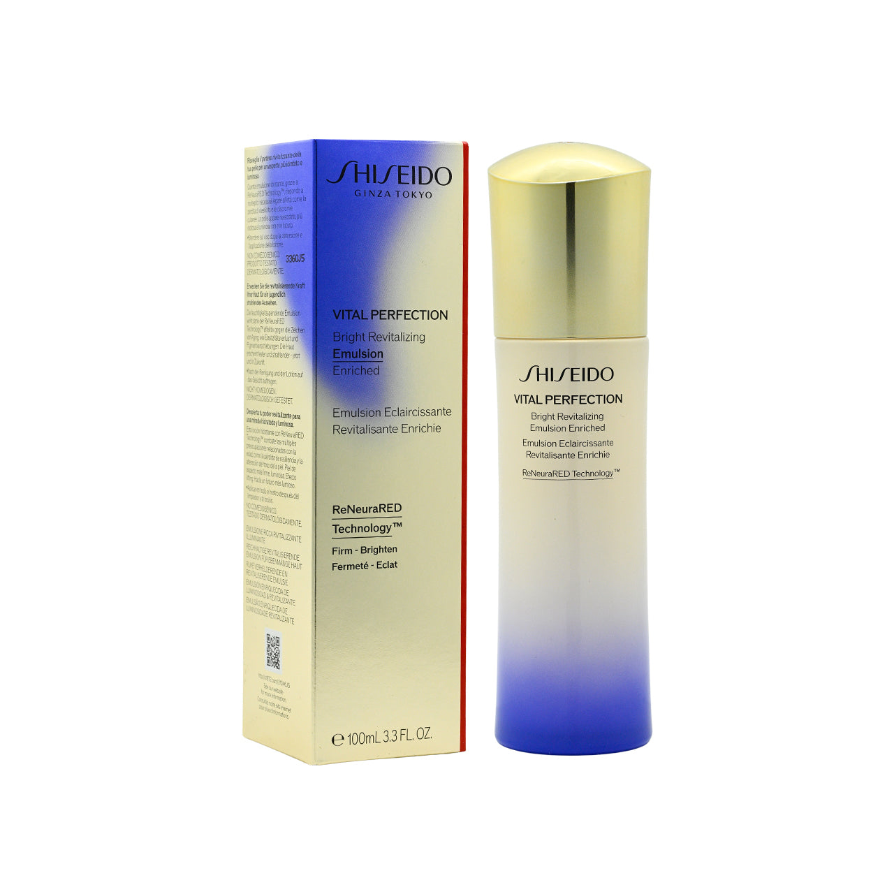 Sữa dưỡng Shiseido Vital Perfection White Revitalizing Emulsion Enriched 100ml